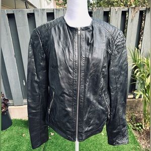 Leather jacket